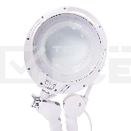 Лупа на струбцине Rexant, круглая, 3D, с подсветкой 60 LED, сенсорный регулятор яркости, белая 31-0531, фото8