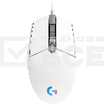 Мышь проводная Logitech G102 LIGHTSYNC белый, 8000 dpi, USB, кнопки - 6, фото26