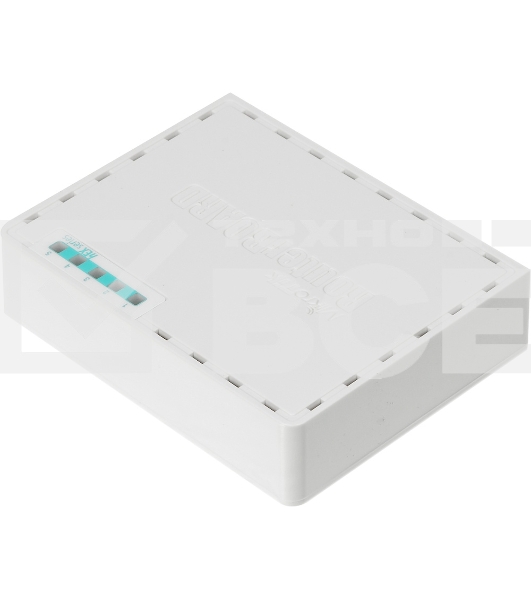 Роутер MikroTik RB750Gr3 hEX (RouterOS L4) with power supply and case 5 port 10/100/1000 гигабитный высокопроизводительный Ethernet