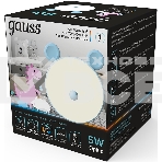 Ночник Gauss NN7026 мышка голубой, фото 1
