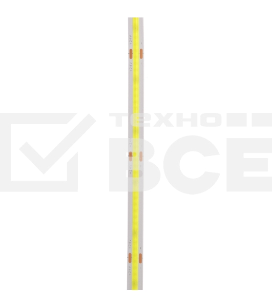 Лента светодиодная 24В, COB 8Вт/м, 320 LED/м, зеленый, 8мм, 5м, IP20 Rexant