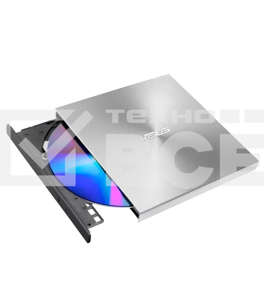 Привод DVD-RW Asus SDRW-08U8M-U серебристый USB slim ultra slim M-Disk Mac внешний RTL