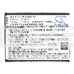 Аккумулятор CameronSino CS-FIQ451SL BL3819 для Fly IQ4514 Evo Tech 4 3.8V / 2000mAh / 7.60Wh, фото 1