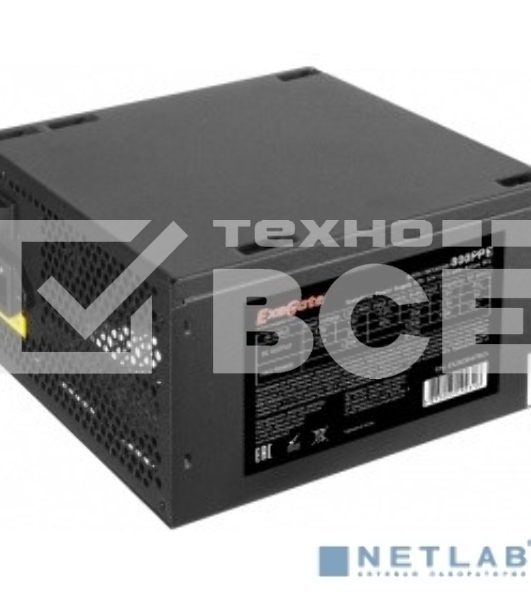 Блок питания Exegate EVO800, 800Вт, 120мм, модульный, черный