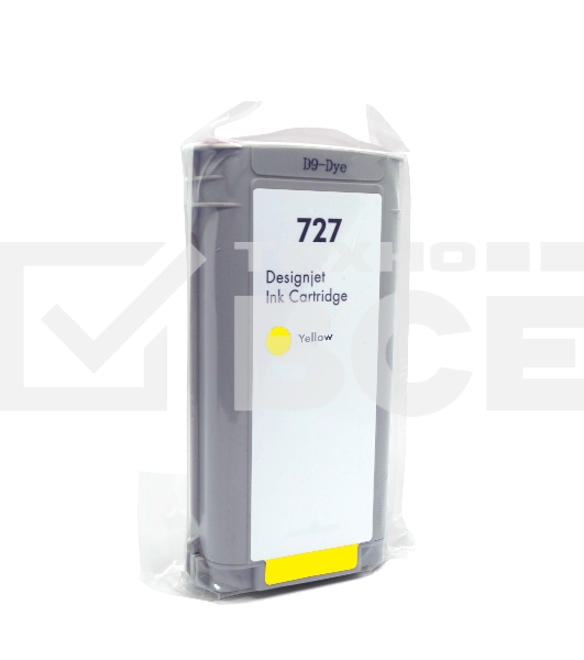 Струйный картридж NV Print 727 (NV-B3P21A) Yellow для HP DesignJet T920/T930/T1500/T1530/T2500/T2530 (130 мл)