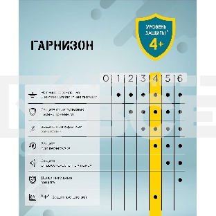 Сетевой фильтр Гарнизон EPS-OP-4-CU2-W-2 2.0 Мультипорт 4р, 10А, 1xType-C PD, 2 х USB QC, 4м, ур.защиты 4+, белый, пак(21449)