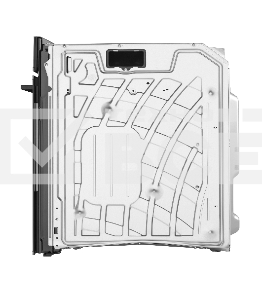 Шкаф духовой электрический с паром Maunfeld MEOR7216STFB