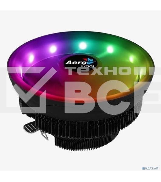 Кулер для процессора Aerocool / Formula Core Plus черный, 120 мм, алюминий, 1800 об/мин, 25.4 дБ, 4 pin, 110 Вт, 83 мм