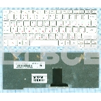 Клавиатура для ноутбука Lenovo IdeaPad S10-3 S10-3s S100 S110 белая, фото 1