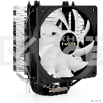 Кулер для процессора ExeGate Dark Magic EE400XL-PWM.ARGB серебристый, 120 мм, алюминий/медь, 2400 об/мин, 37 дБ, 4 pin, 125 Вт, 155 мм, фото2