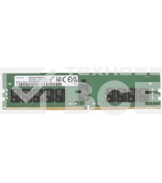 Оперативная память Samsung, DDR4, 16GB (1x16GB), 3200MHz, CL22, ECC, RDIMM, OEM