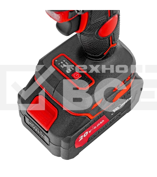 Гайковерт ударный аккумуляторный бесщет. CIWU-BL-20-600, Li-Ion, 20 В MTX