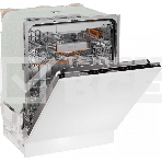 Посудомоечная машина встраиваемая Gorenje GV673B65 16 комплектов, 3 корзины, инверторный мотор, отсрочка старта, Wi-Fi управление, сенсорное управление, полный AquaStop, сенсор уровня воды, энергоэффективность А+++, уровень шума 42 дБ, белый, фото24