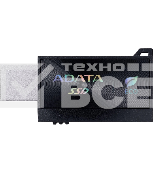 Внешний SSD ADATA SC730, 1TB, USB 3.2 Gen 2 Type-A/Type-C, R/W 600/600, черный