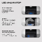 Беспроводное зарядное устройство Buro CWC-QC5 15W 3A (QI) USB-C универсальное черный, фото4