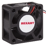 Вентилятор для корпуса Rexant RX 4020MS 24VDC черный, 40 мм, 6800 об/мин, 28 дБ, 2 pin, фото4