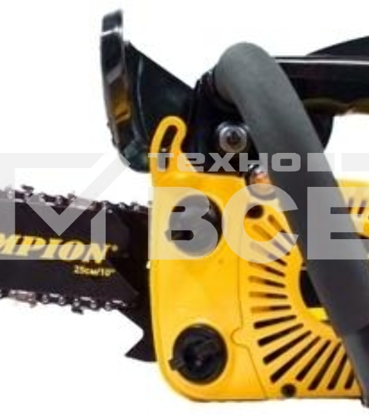 Бензопила CHAMPION 125T10''-3/8''-1.3-40Е 0.7 кВт 3.2кг