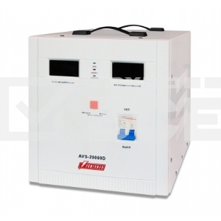 Стабилизаторы напряжения Powerman AVS 20000D White (220В±8% 20000ВА,120А,КПД 98%,циф. индикация вх./вых.)