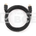 Кабель Cablexpert HDMI CC-HDMI4-10, 19M/19M, v2.0, медь, позол.разъемы, экран, 3м, черный, пакет, фото3