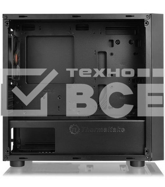 Компьютерный корпус Thermaltake Versa H17 черный без БП mATX 1xUSB2.0 1xUSB3.0 audio bott PSU