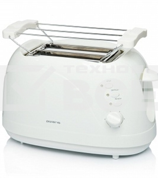 Тостер Polaris PET 0702L 750Вт белый