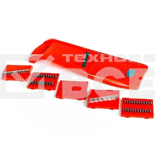 Овощерезка MALLONY, 6 насадок