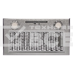 Вытяжка  Krona Ameli 600 inox S полновстраиваемая кухонная вытяжка встраивается в навесной шкафчик отвод / циркуляция Макс. производительность 1000 куб. м/ч ширина для установки 60 см мощность двигателя 230 Вт электронное управление тихий двигатель, фото3
