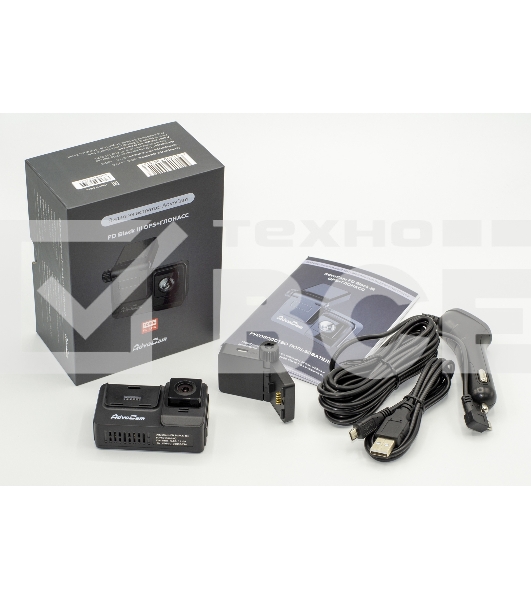 Видеорегистратор AdvoCAM-FD черный III GPS/GLONASS автомобильный