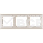 Рамка 3-м Valena горизонт. сл. кость Leg 774353, фото3