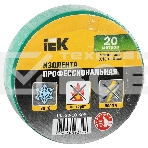 Изолента Iek UIZ-20-10-K06 0,18х19 мм зеленая 20 метров ИЭК, фото4