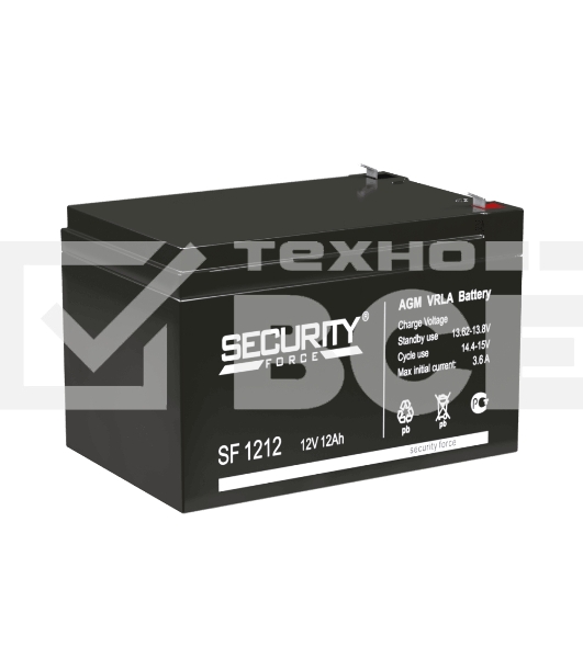 Батарея Delta Security Force SF 1212 (12v 12Ah)