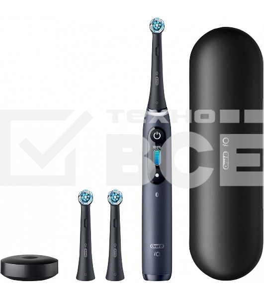 Электрическая зубная щетка Oral-B Vitality iO Series 8 черный