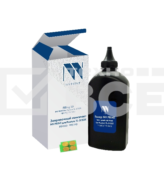 Заправочный комплект NV PRINT Pantum TL-5120X (BP5100, BM5100), 380 гр, 15 000 стр (тонер+чип)
