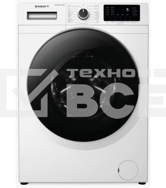 Стиральная машина Kraft KF-MDS10146W белый, загрузка фронтальная 10 кг, 1400 об/мин., класс: А+++