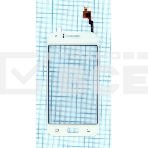 Сенсорное стекло (тачскрин) для Samsung Galaxy J1 SM-J100, белое, фото4