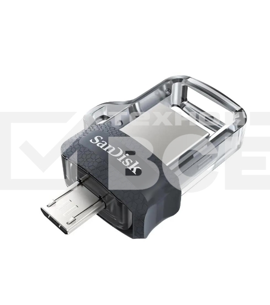 Флеш диск 32GB SanDisk Ultra Android Dual Drive OTG, m3.0/USB 3.0, Black