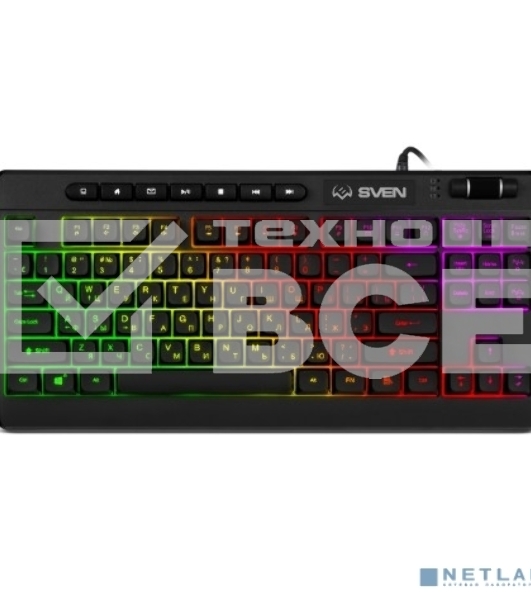 Клавиатура Sven KB-G8200 игровая (95кл, ПО, RGB-подсветка)