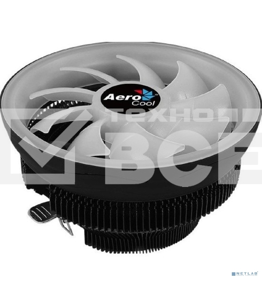 Кулер для процессора Aerocool / Formula Core Plus черный, 120 мм, алюминий, 1800 об/мин, 25.4 дБ, 4 pin, 110 Вт, 83 мм
