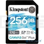 Флеш карта Kingston 256GB SDXC Canvas Go Plus 170R C10 UHS-I U3 V30 EAN: 740617301519, фото6
