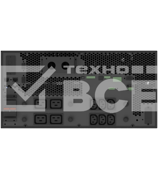 Источник бесперебойного питания Systeme Electriс SRT SRTSE6KRTXLIEC-NC 6000Вт 6000ВА черный