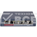 Коммутатор управляемый Hikvision DS-3E1106P-EI 4x100Мбит/с, фото2