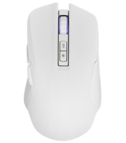 Мышь беспроводная/проводная Defender Whisper GM-209 белый, 7200 dpi, радиоканал, Bluetooth, USB, кнопки - 8