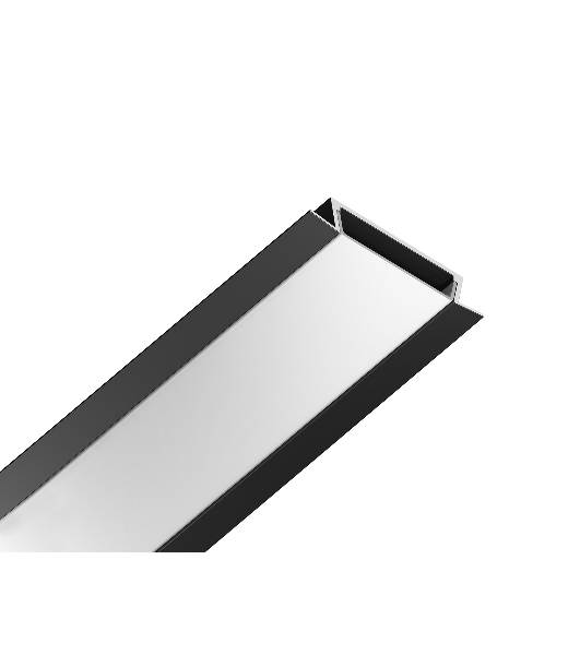 Алюминиевый профиль Ambrella light GP1100BK черный 2000*30.6*6