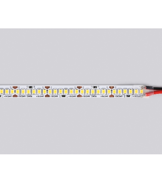 Светодиодная лента Ambrella light GS3501 2835 240Led /22W m/ 24V IP20 3000K/ 5000*10*1.2mm (2 конт.)