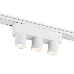Светильник трековый светодиодный GV1503/3 WH белый IP20 6W 4200K 48V 24° 122*26*55