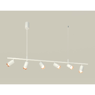 Светильник Ambrella light XB9005300/6 SWH/PPG белый песок/золото розовое полированное MR16 GU5.3 (С9005, С6322, N6114)