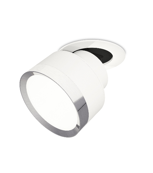 Светильник Ambrella Light XM8101502 SWH/PSL белый песок/серебро полированное GX53 (A2241, A2105, C8101, N8118)