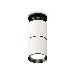 Светильник Ambrella Light XS6301220 SWH/PBK белый песок/черный полированный MR16 GU5.3 (N6902, C6301, A2061, N6103), фото 1