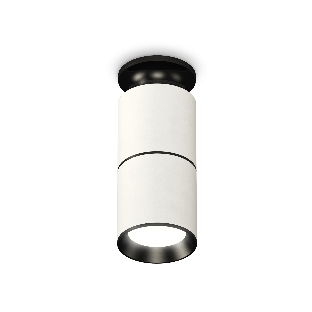 Светильник Ambrella Light XS6301220 SWH/PBK белый песок/черный полированный MR16 GU5.3 (N6902, C6301, A2061, N6103)