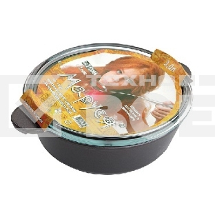 Жаровня МАРУСЯ 3328ж со стекл. крышкой д.28см Жаровня а/п литая 4л. 28см. со стекл. крышкой. Серия СТАНДАРТ литая алюминиевая посуда с антипригарным покрытием, толщина стенок 4,5 мм, толщина дна 6мм.